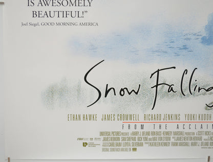 SNOW FALLING ON CEDARS (Bottom Left) Cinema Quad Movie Poster 