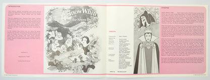 SNOW WHITE AND THE SEVEN DWARFS Cinema Exhibitors Synopsis Credits Booklet - INSIDE 