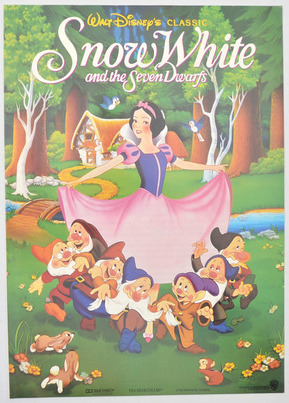 Snow White And The Seven Dwarfs Original Cinema Exhibitors Synopsis / Credits Booklet (UK)