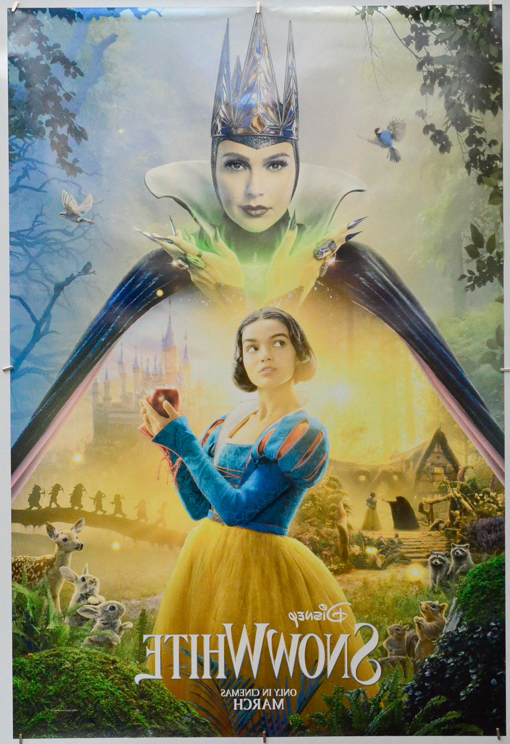 Snow White (Back) Cinema One Sheet Movie Poster 