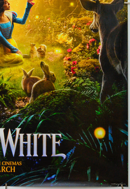Snow White (Bottom Right) Cinema One Sheet Movie Poster 