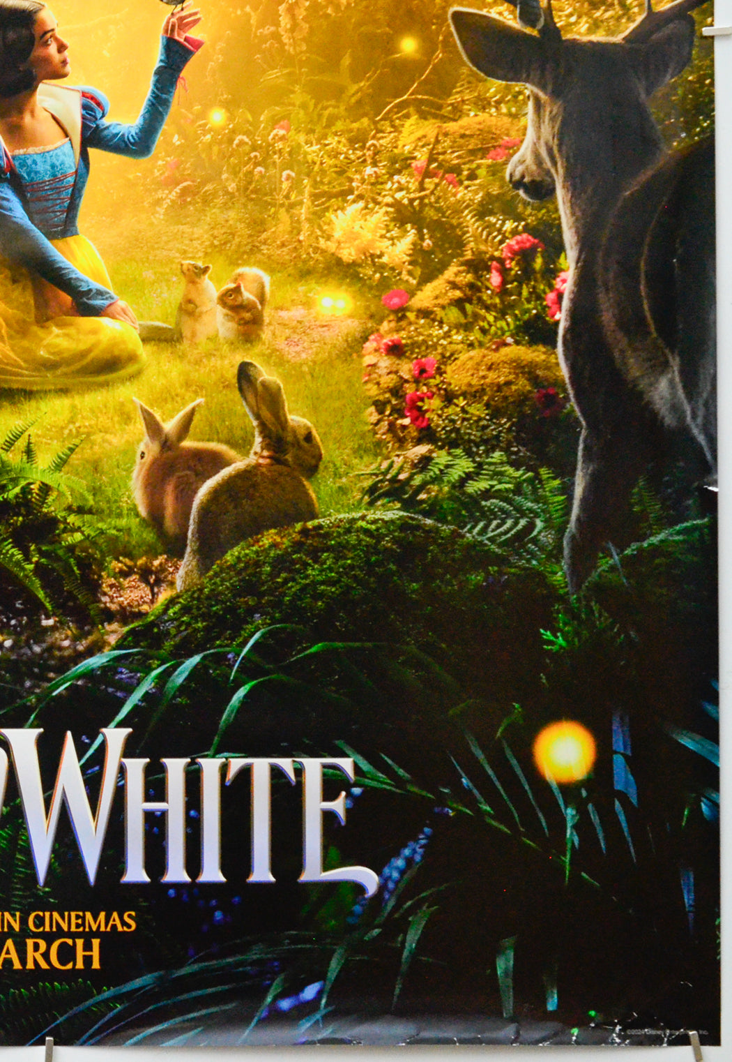 Snow White (Bottom Right) Cinema One Sheet Movie Poster 