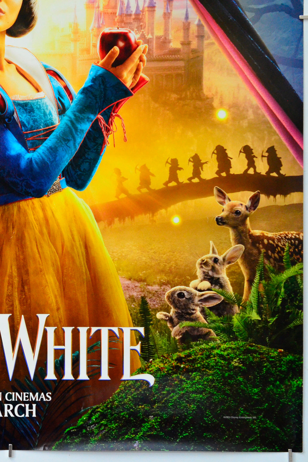 Snow White (Bottom Right) Cinema One Sheet Movie Poster 
