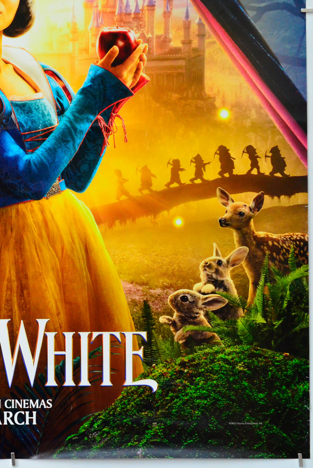 Snow White (Bottom Right) Cinema One Sheet Movie Poster 
