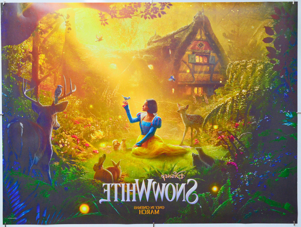 Snow White (Back) Cinema Quad Movie Poster 
