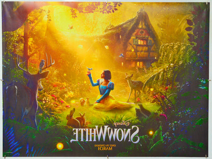 Snow White (Back) Cinema Quad Movie Poster 