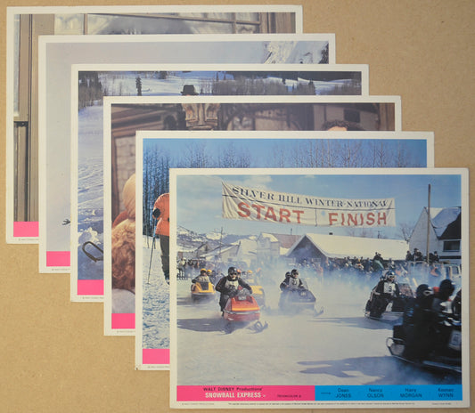 Snowball Express 6 Original Colour Front Of House Stills / 8x10 Lobby Cards 