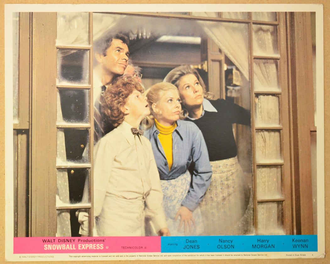 SNOWBALL EXPRESS (Card 8) Cinema Colour FOH Stills / Lobby Cards 