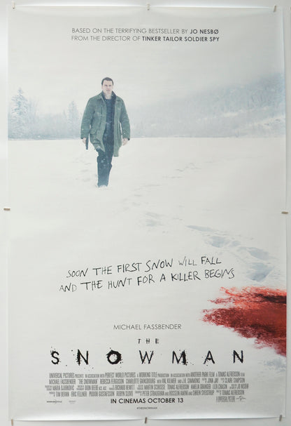 The Snowman Original One Sheet Poster - Film Poster - Movie Poster