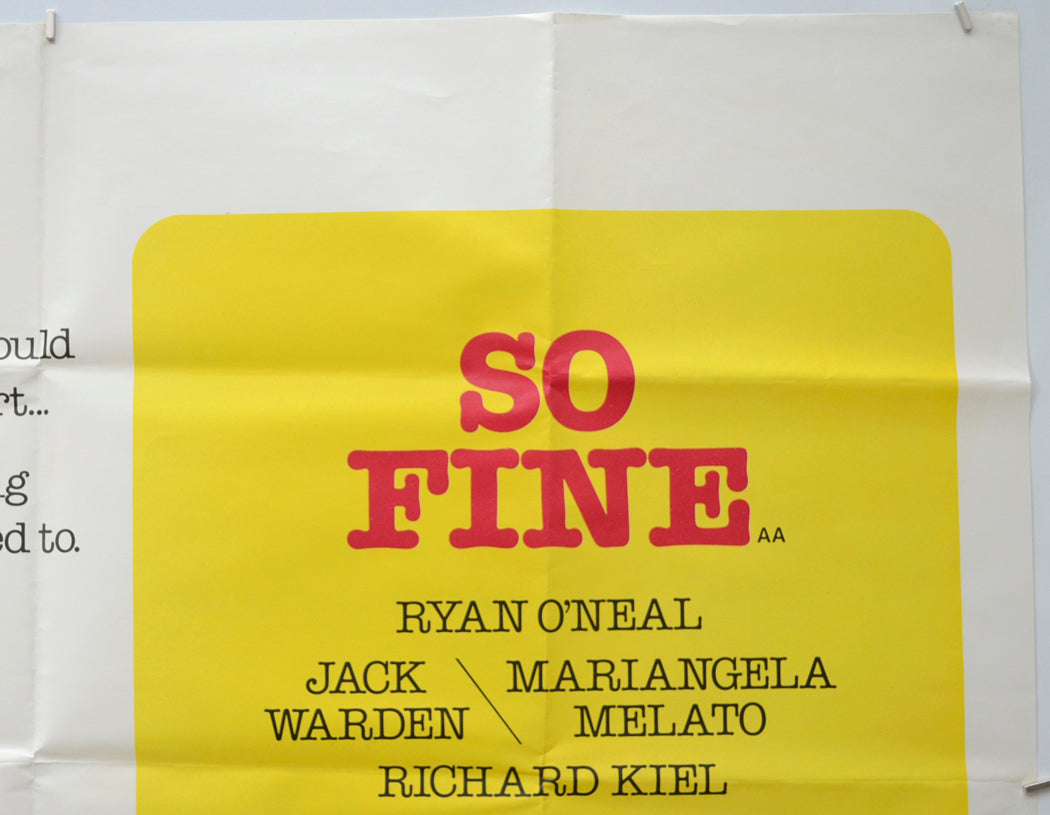 SO FINE (Top Right) Cinema Quad Movie Poster 