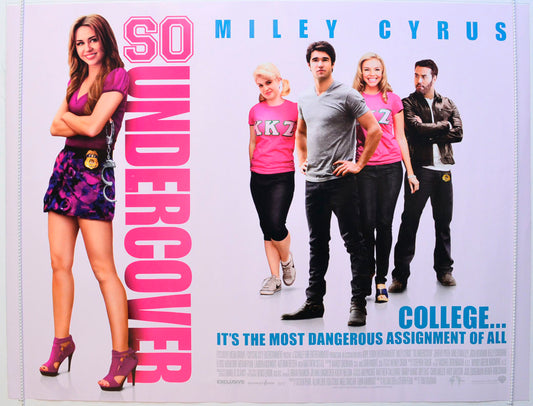 So Undercover Original British Quad Poster - Film Poster - Movie Poster 