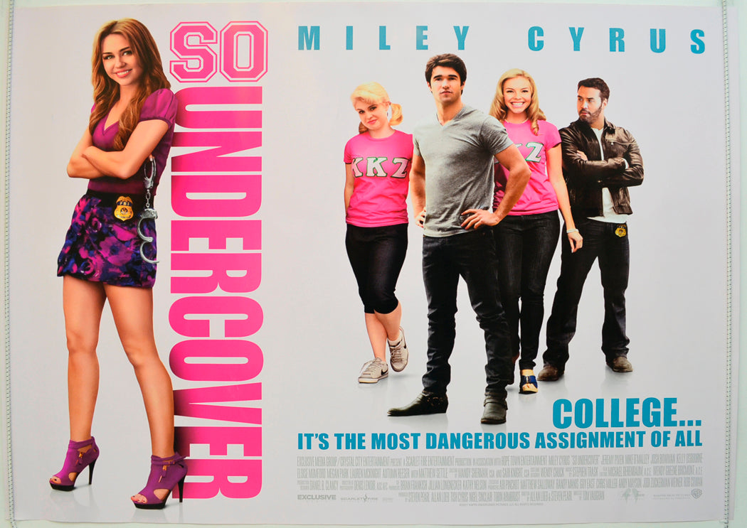 So Undercover Original Quad Poster - Film Poster - Movie Poster  