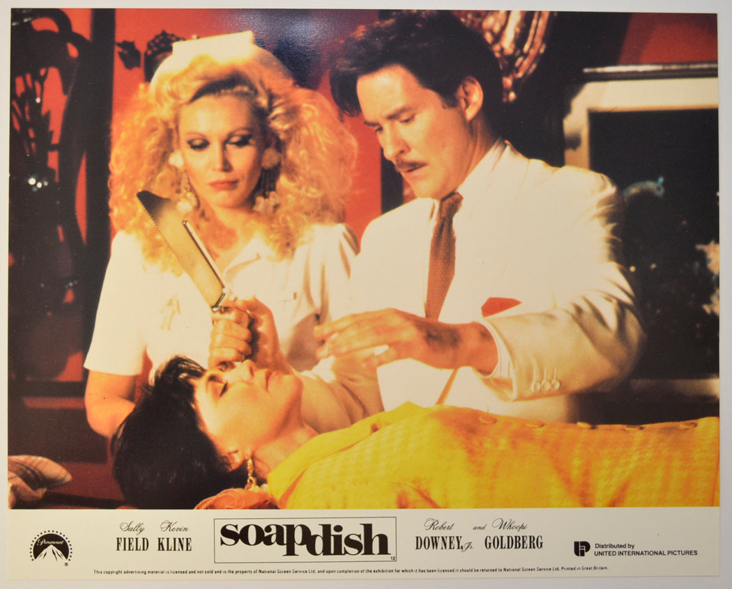 SOAPDISH (Card 1) Cinema Set of Colour FOH Stills / Lobby Cards 