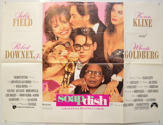 Soapdish Original Quad Poster - Film Poster - Movie Poster