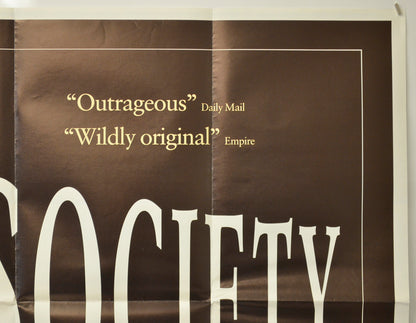 SOCIETY (Top Right) Cinema Quad Movie Poster 