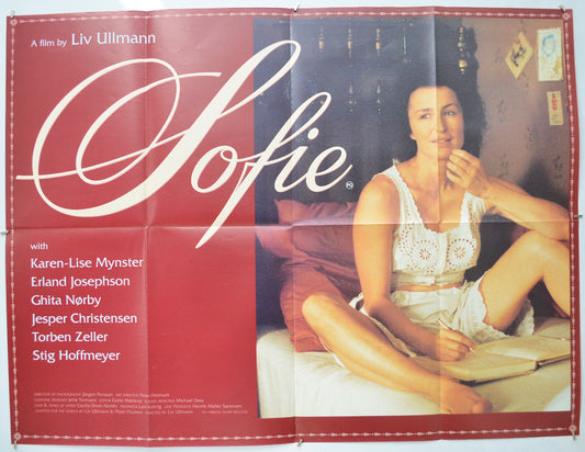 Sofie Original Quad Poster - Film Poster - Movie Poster  