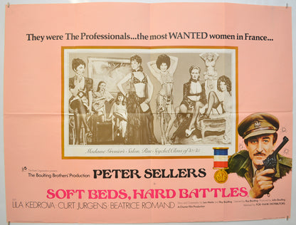 Soft Beds, Hard Battles Original Quad Poster - Film Poster - Movie Poster