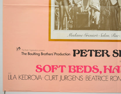 SOFT BEDS, HARD BATTLES (Bottom Left) Cinema Quad Movie Poster 