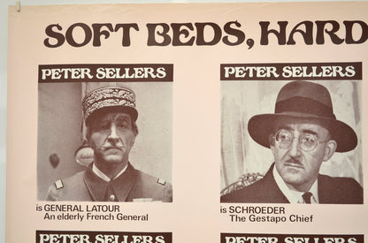 SOFT BEDS, HARD BATTLES (Top Left) Cinema Quad Movie Poster 