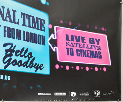 SOFT CELL: ONE FINAL TIME - LIVE CONCERT FROM LONDON (Bottom Right) Cinema Quad Movie Poster 