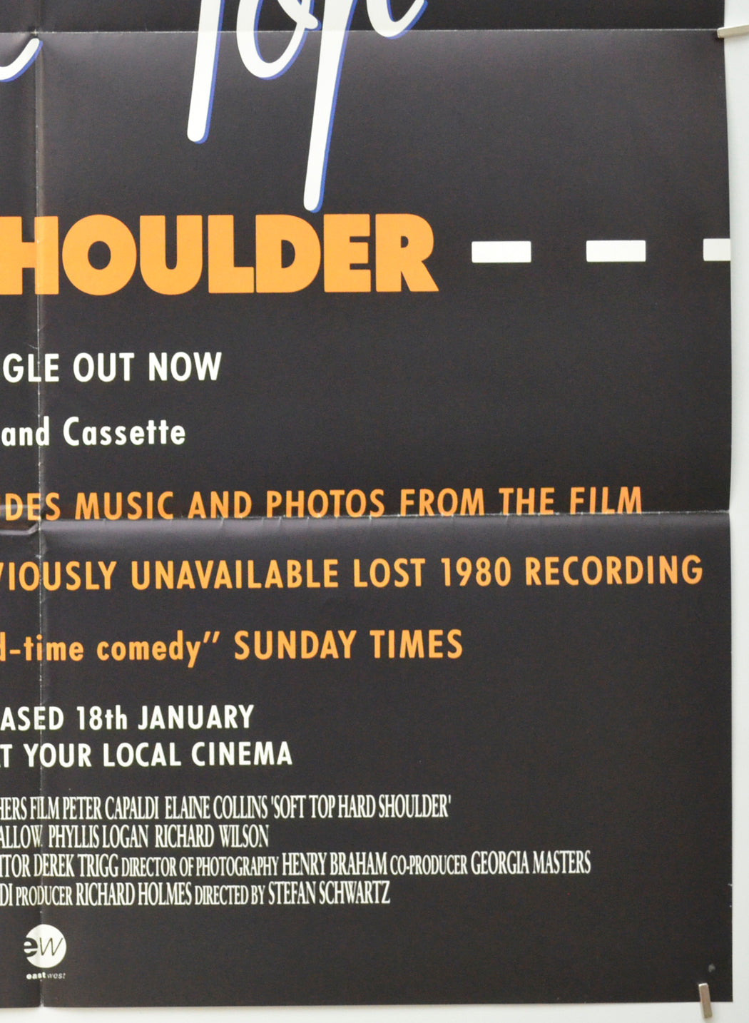 SOFT TOP HARD SHOULDER (Bottom Right) Cinema Double Crown Movie Poster 