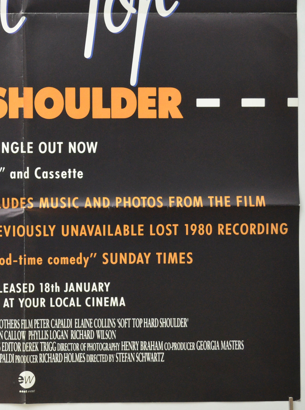 SOFT TOP HARD SHOULDER (Bottom Right) Cinema Double Crown Movie Poster 