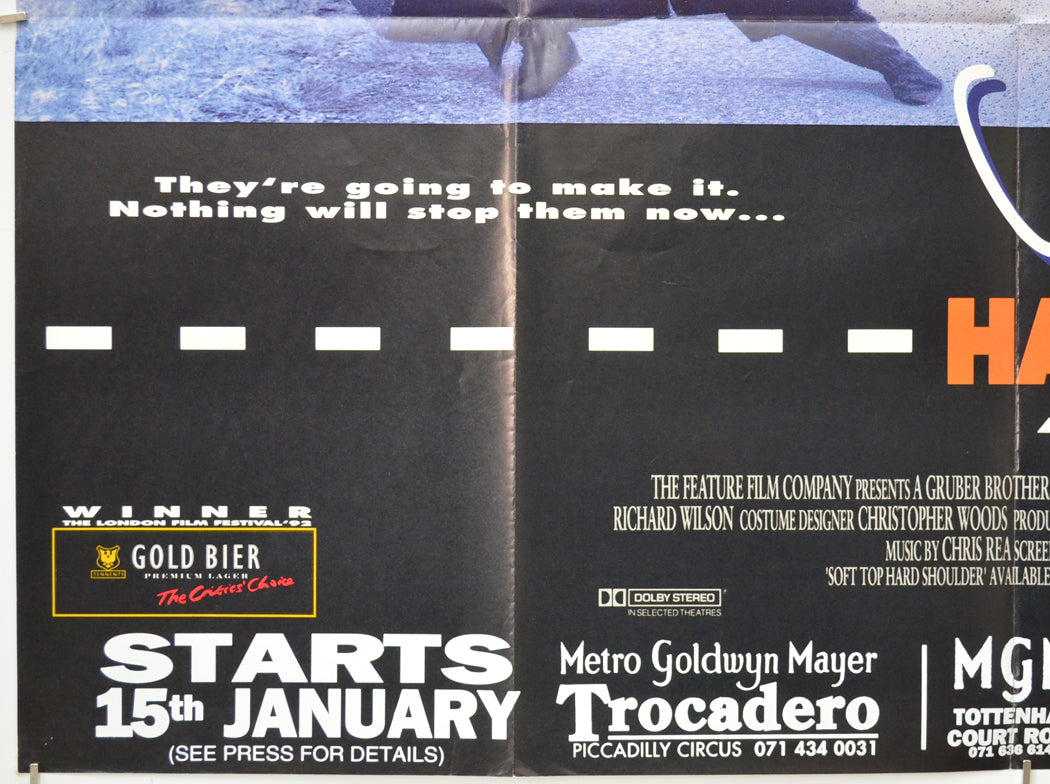 Soft Top Hard Shoulder (Bottom Left) Cinema Quad Movie Poster 