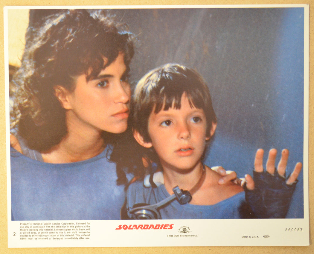 SOLARBABIES (Card 2) Cinema Set of Colour FOH Stills / Lobby Cards 