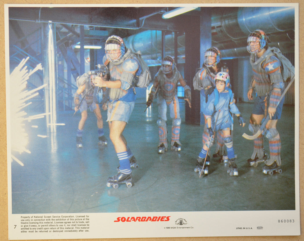 SOLARBABIES (Card 7) Cinema Set of Colour FOH Stills / Lobby Cards 