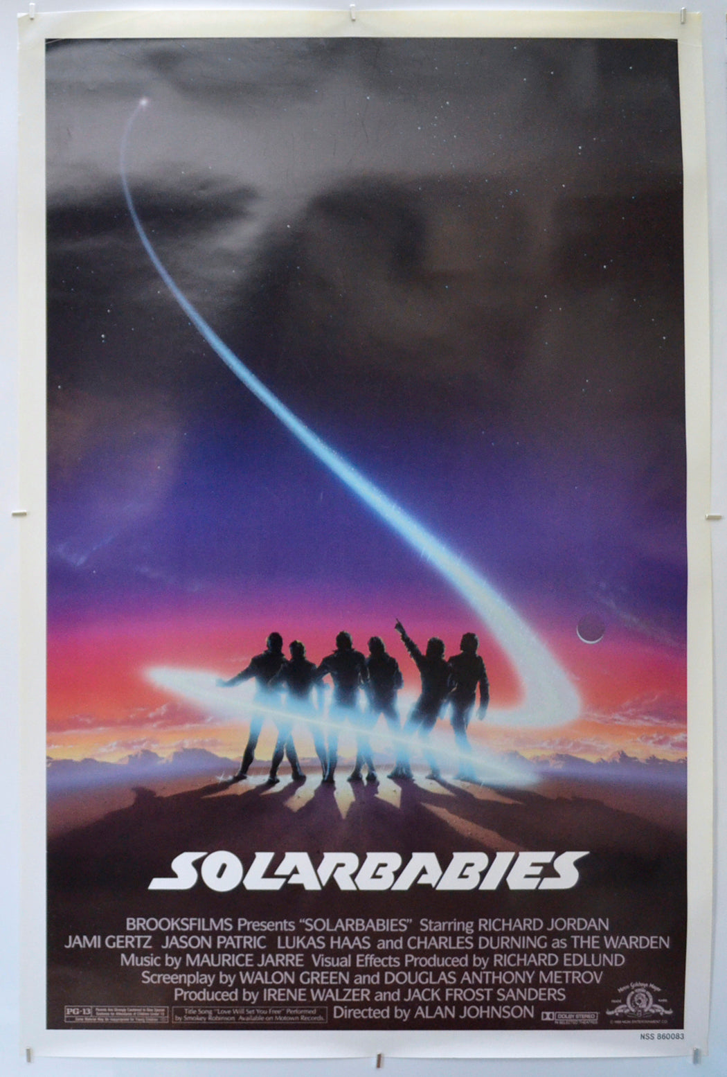 Solarbabies - Original One Sheet Poster - Film Poster - Movie Poster