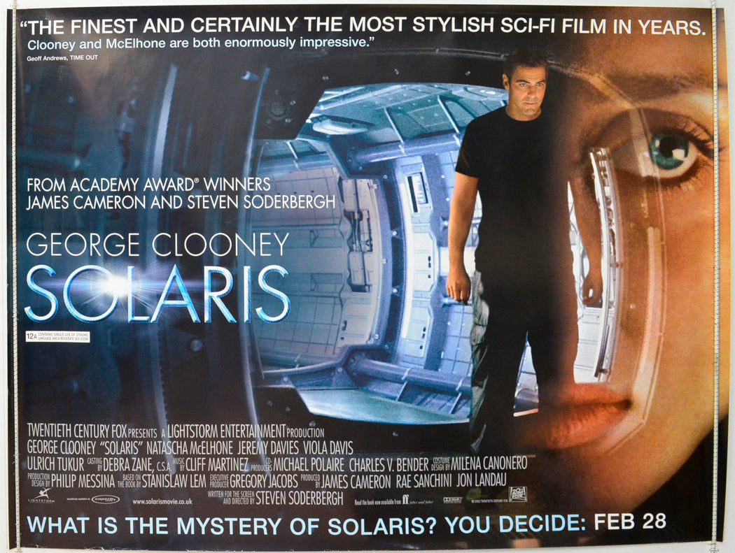 Solaris  Original British Quad Poster - Film Poster - Movie Poster