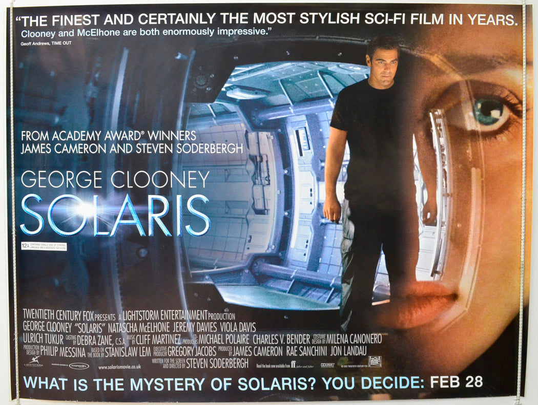 Solaris  Original British Quad Poster - Film Poster - Movie Poster