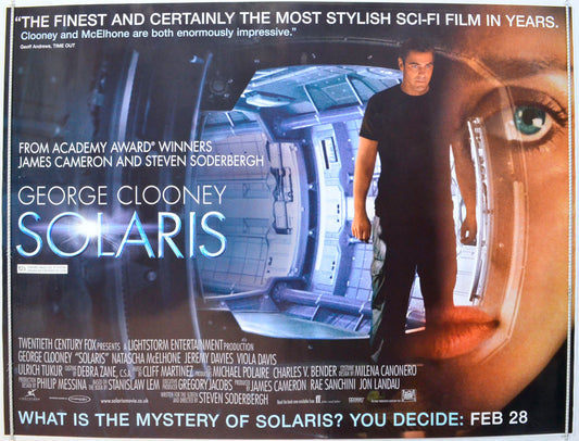 Solaris Original British Quad Poster - Film Poster - Movie Poster 