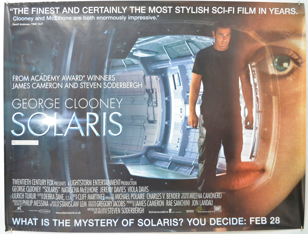 Solaris Original Quad Poster - Film Poster - Movie Poster