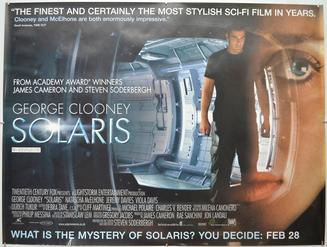 Solaris - Original Quad Poster - Film Poster - Movie Poster