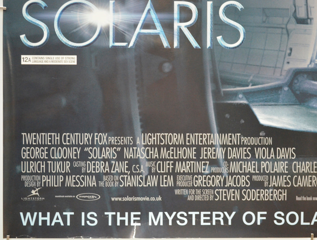 SOLARIS (Bottom Left) Cinema Quad Movie Poster 