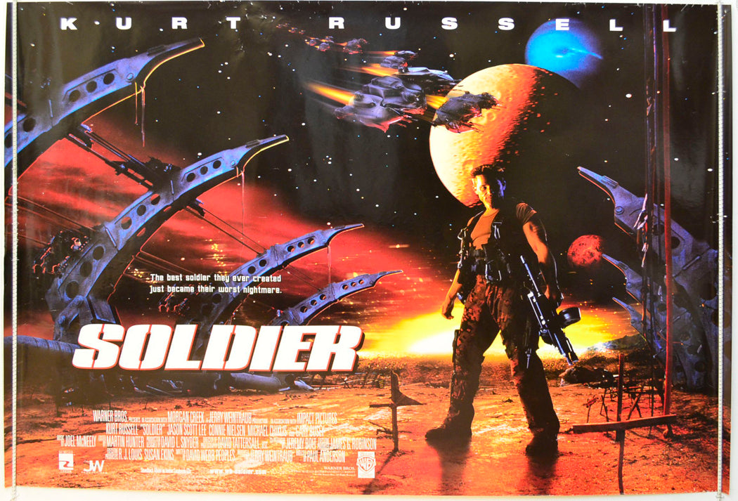 Soldier  Original British Quad Poster - Film Poster - Movie Poster