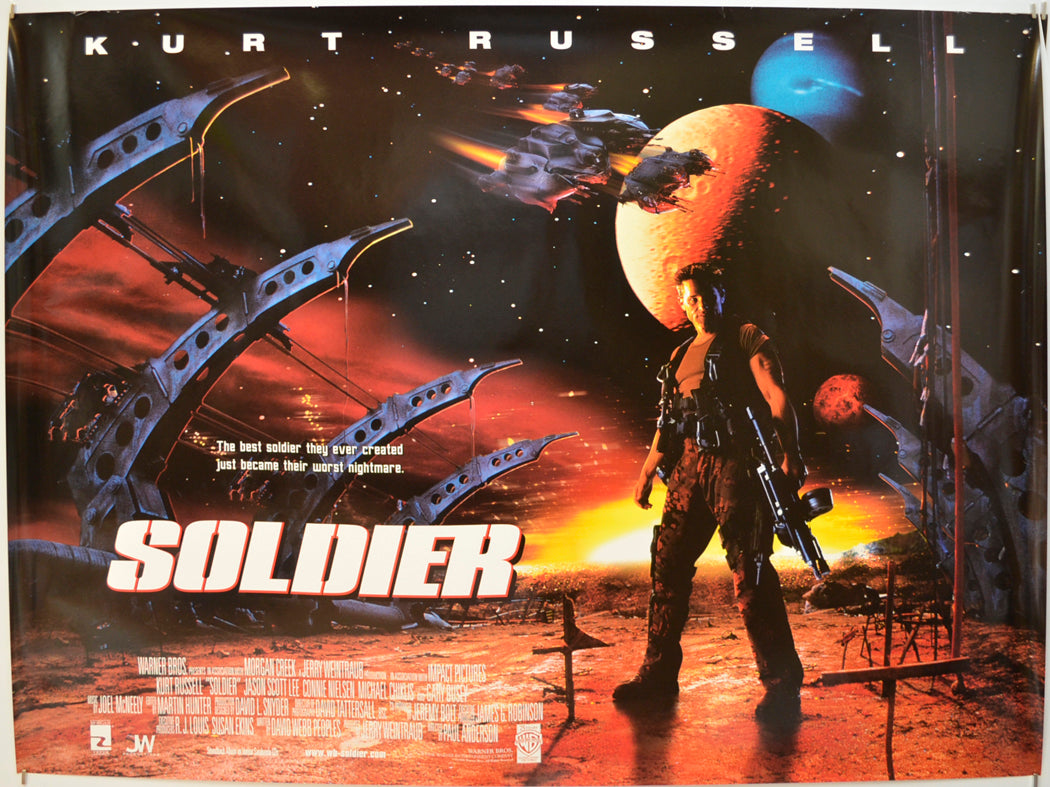 Soldier  Original Quad Poster - Film Poster - Movie Poster