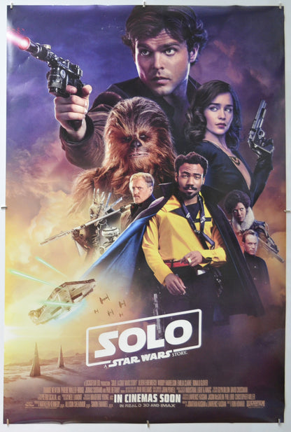 Solo: A Star Wars Story Original One Sheet Poster - Film Poster - Movie Poster