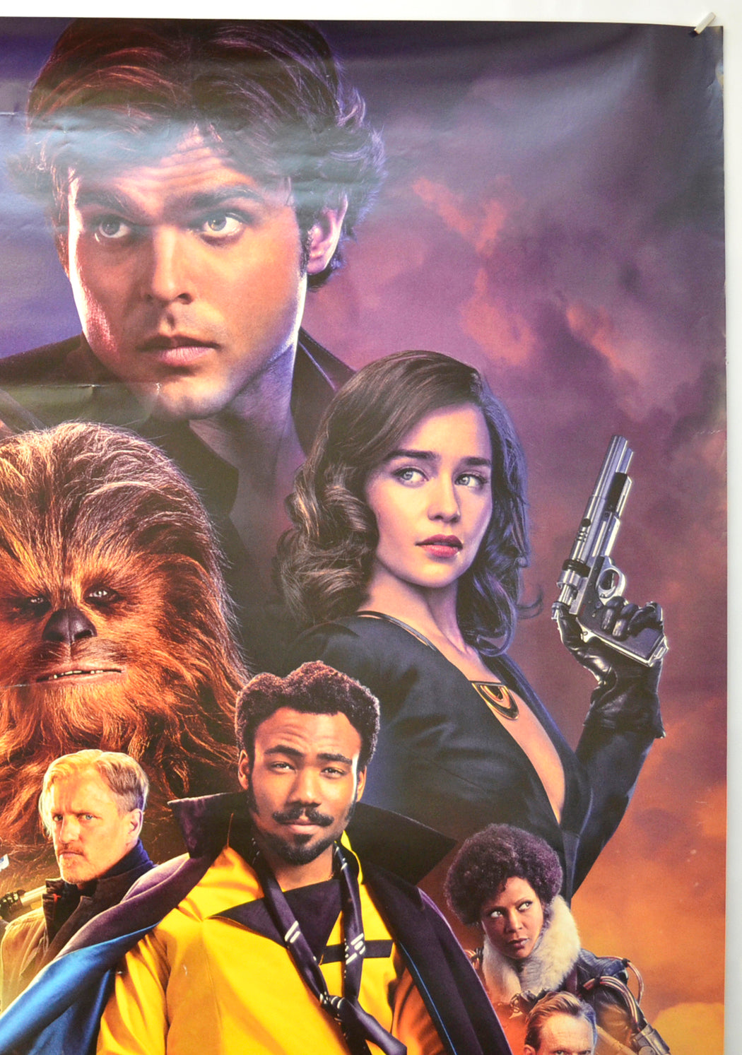 SOLO: A STAR WARS STORY (Top Right) Cinema One Sheet Movie Poster 