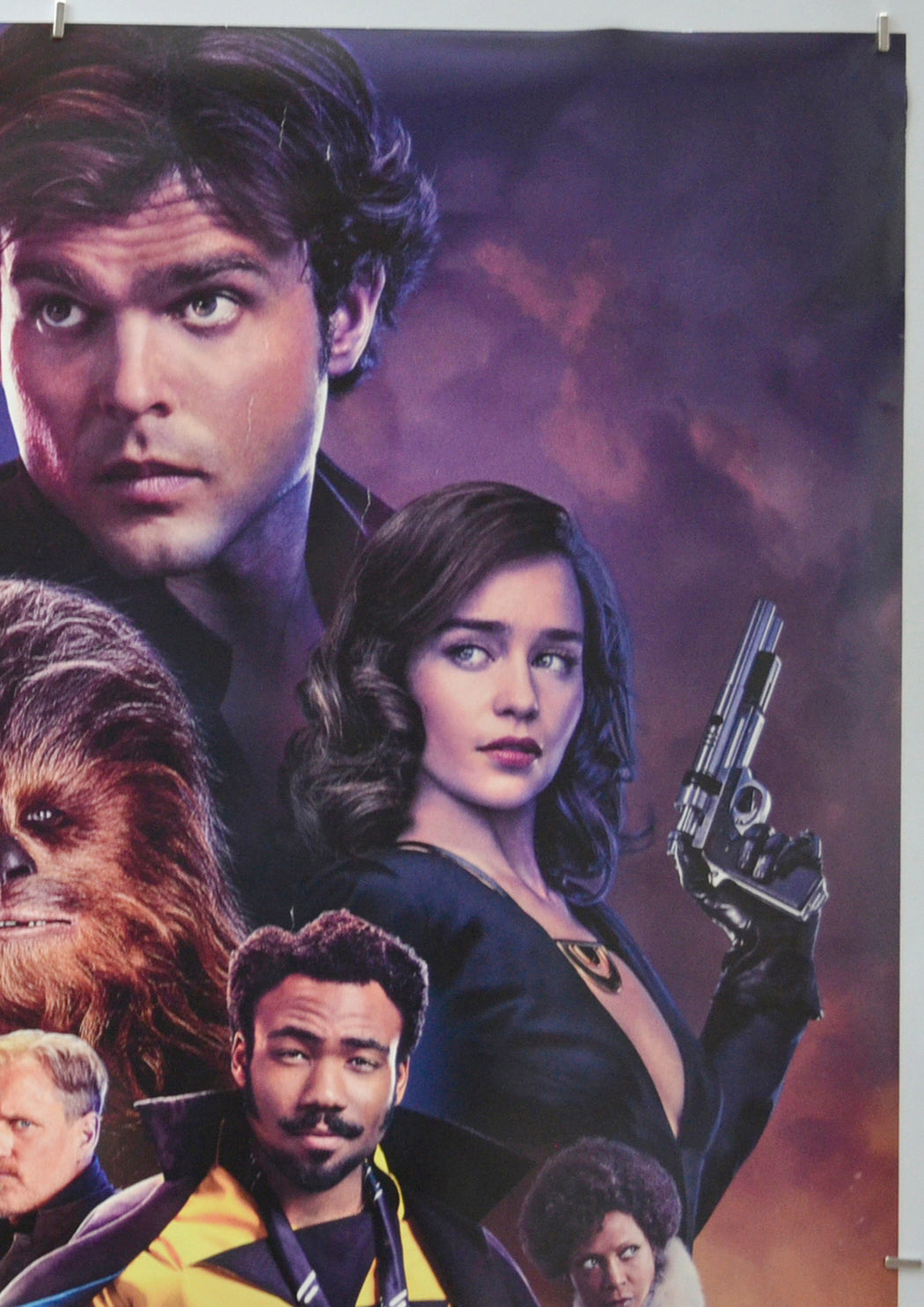 SOLO: A STAR WARS STORY (Top Right) Cinema One Sheet Movie Poster 