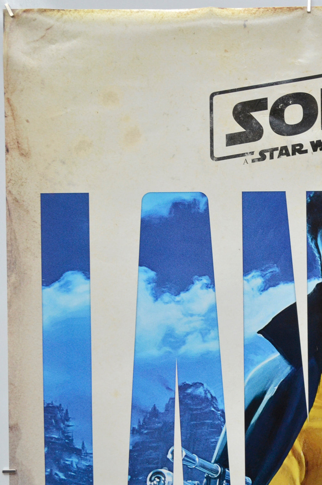 SOLO: A STAR WARS STORY (Top Left) Cinema One Sheet Movie Poster 