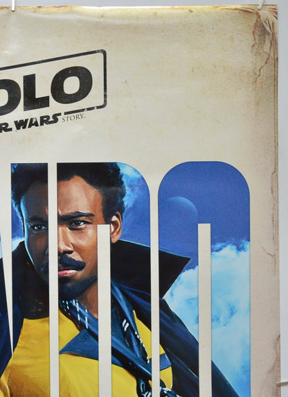 SOLO: A STAR WARS STORY (Top Right) Cinema One Sheet Movie Poster 