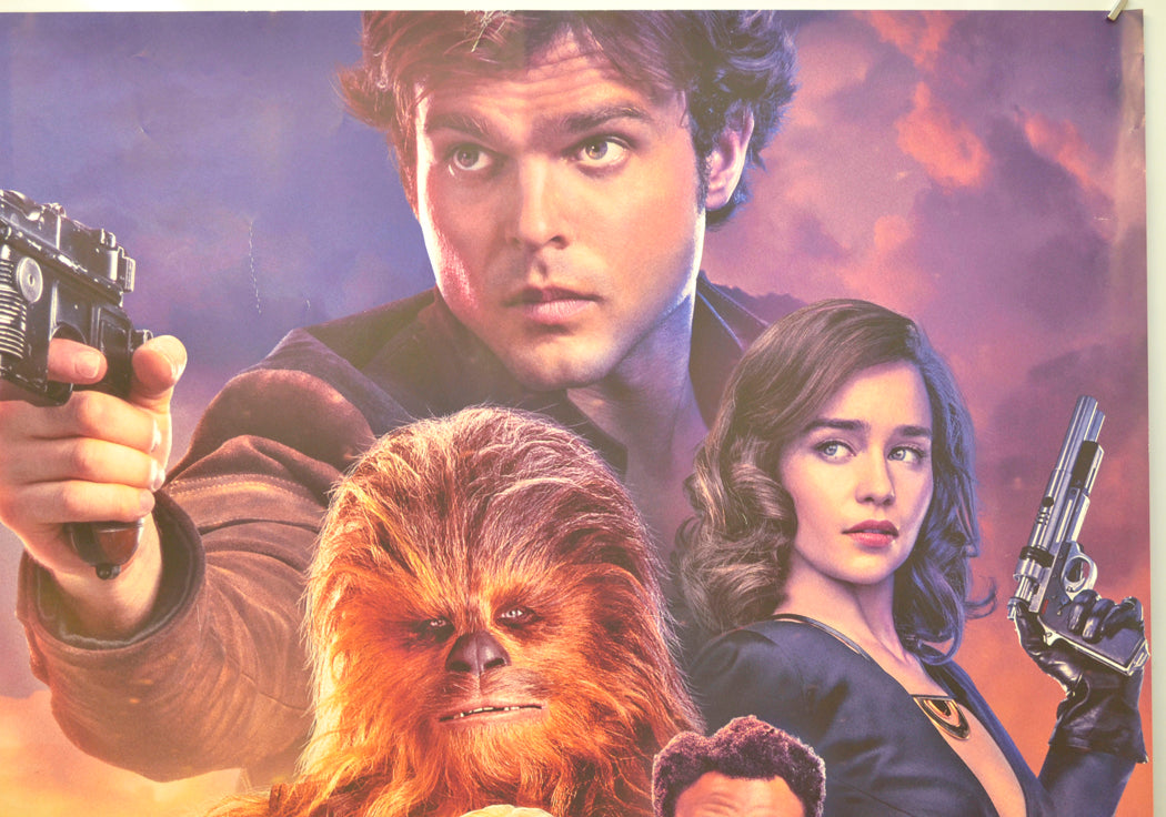 SOLO: A STAR WARS STORY (Top Right) Cinema Quad Movie Poster 