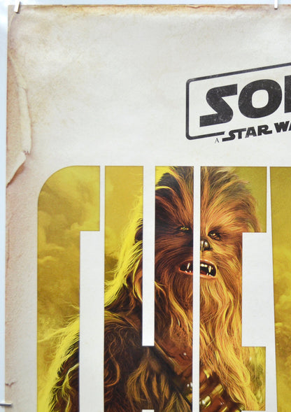 Solo: A Star Wars Story (Top Left) Cinema One Sheet Movie Poster 