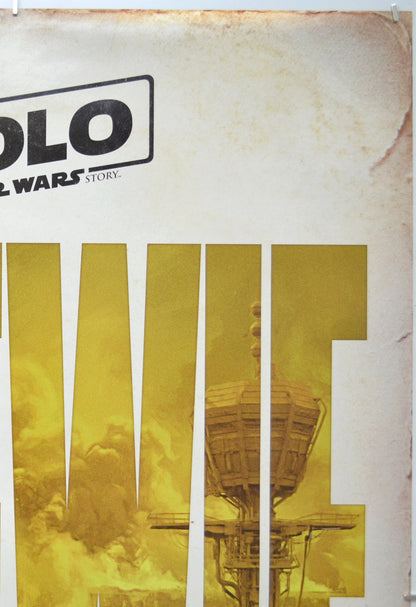 Solo: A Star Wars Story (Top Right) Cinema One Sheet Movie Poster 