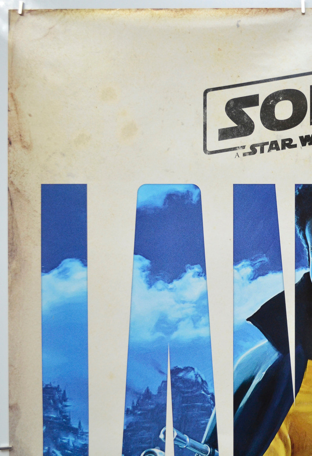 Solo: A Star Wars Story (Top Left) Cinema One Sheet Movie Poster 