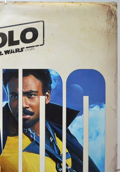 Solo: A Star Wars Story (Top Right) Cinema One Sheet Movie Poster 