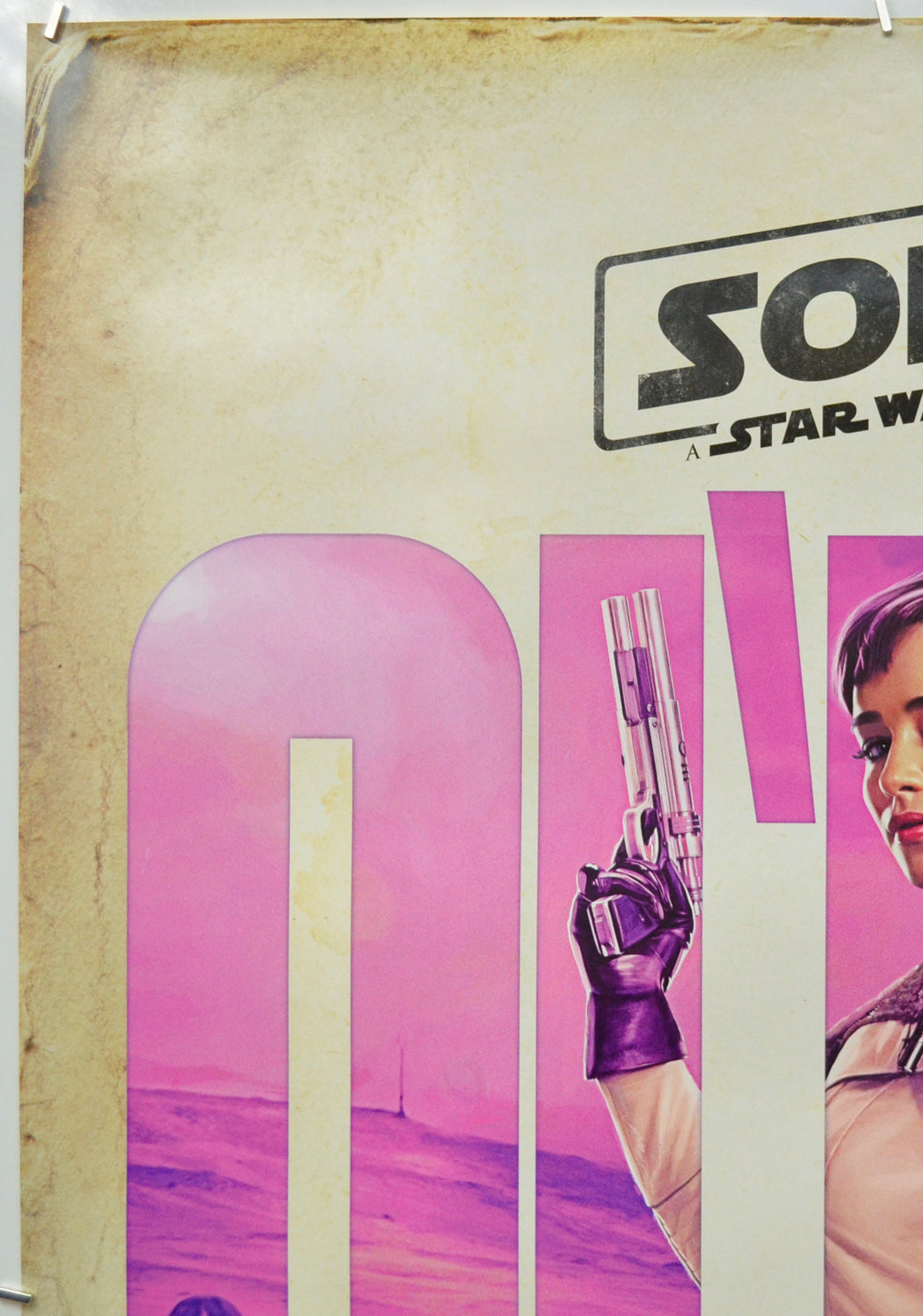 Solo: A Star Wars Story (Top Left) Cinema One Sheet Movie Poster 