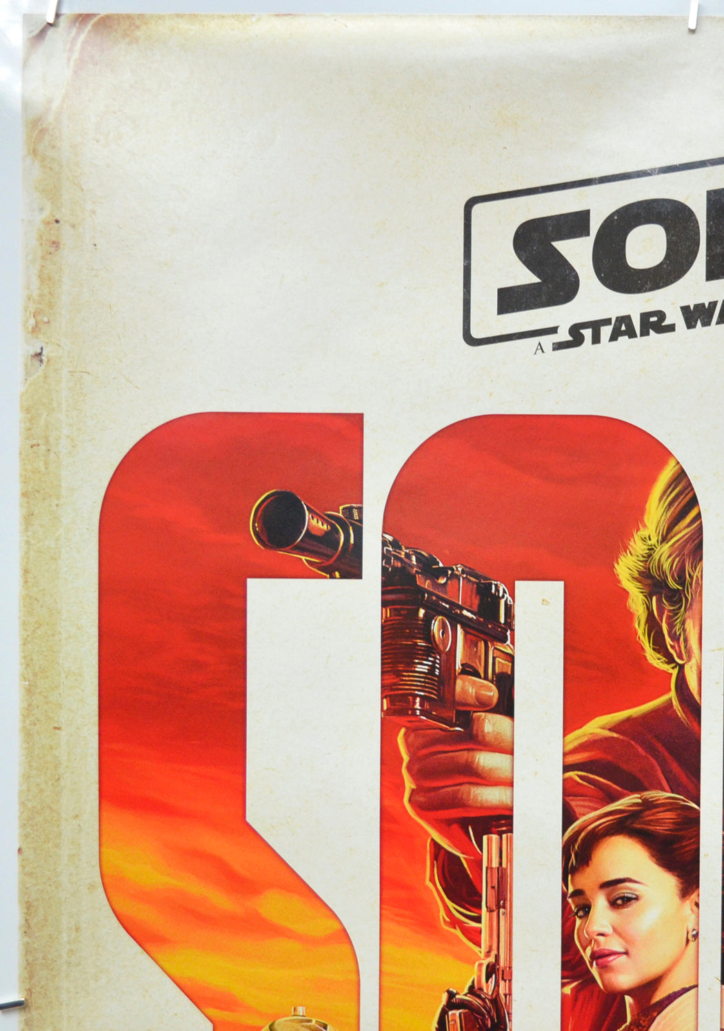 Solo: A Star Wars Story (Top Left) Cinema One Sheet Movie Poster 